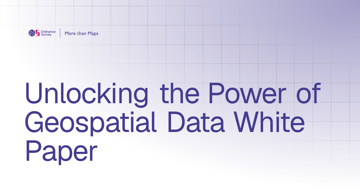 Unlocking the Power of Geospatial Data White Paper | More than Maps