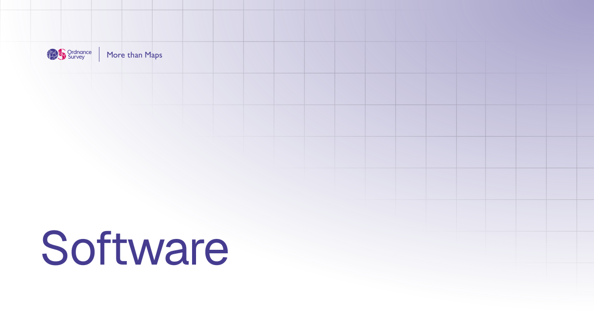 Software | More than Maps