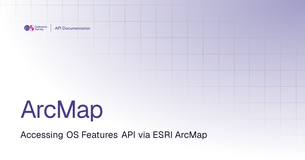 ArcMap | OS APIs