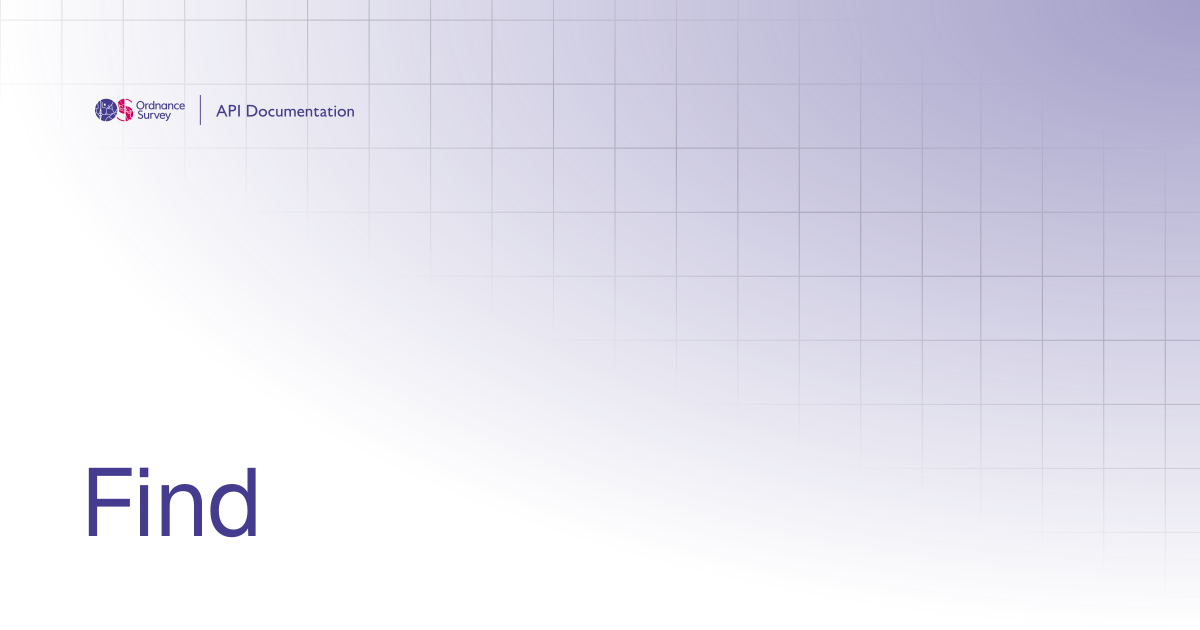 Find | OS APIs