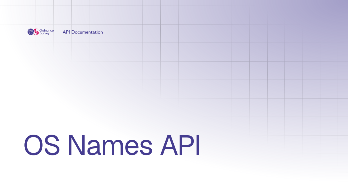 OS Names API | OS APIs