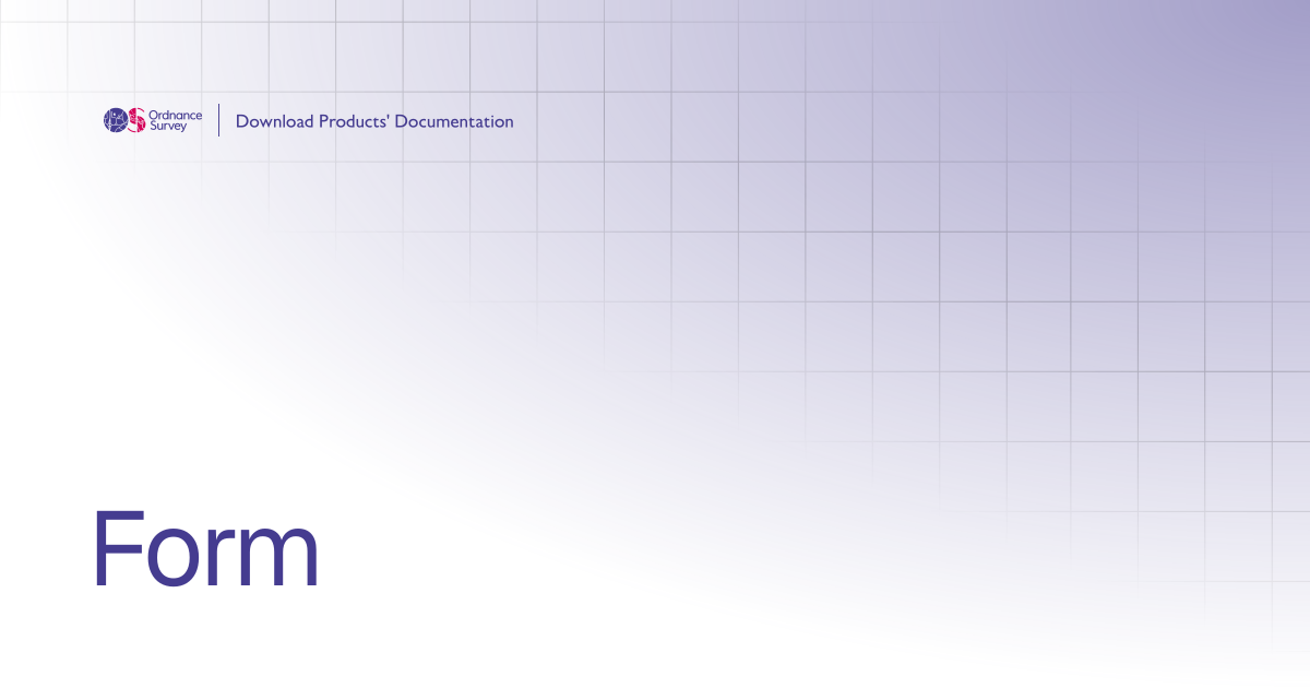 Form | OS Download Products' Documentation