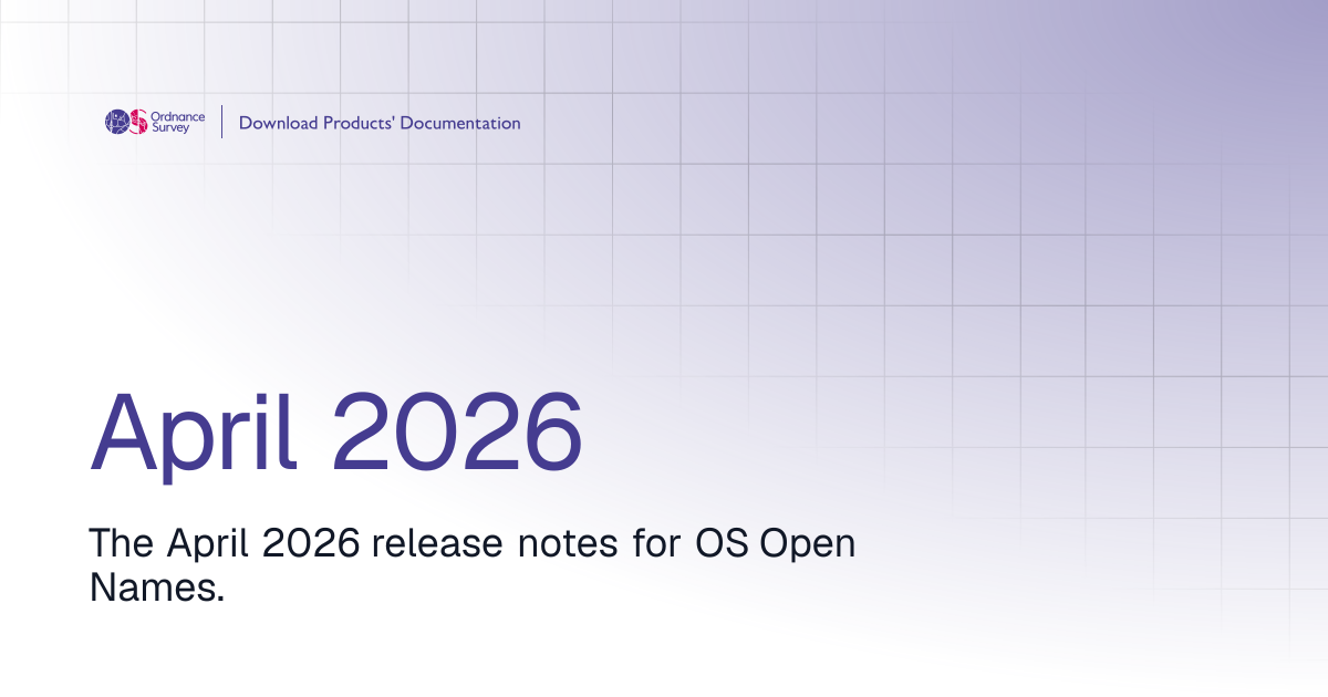 April 2026 | OS Download Products' Documentation